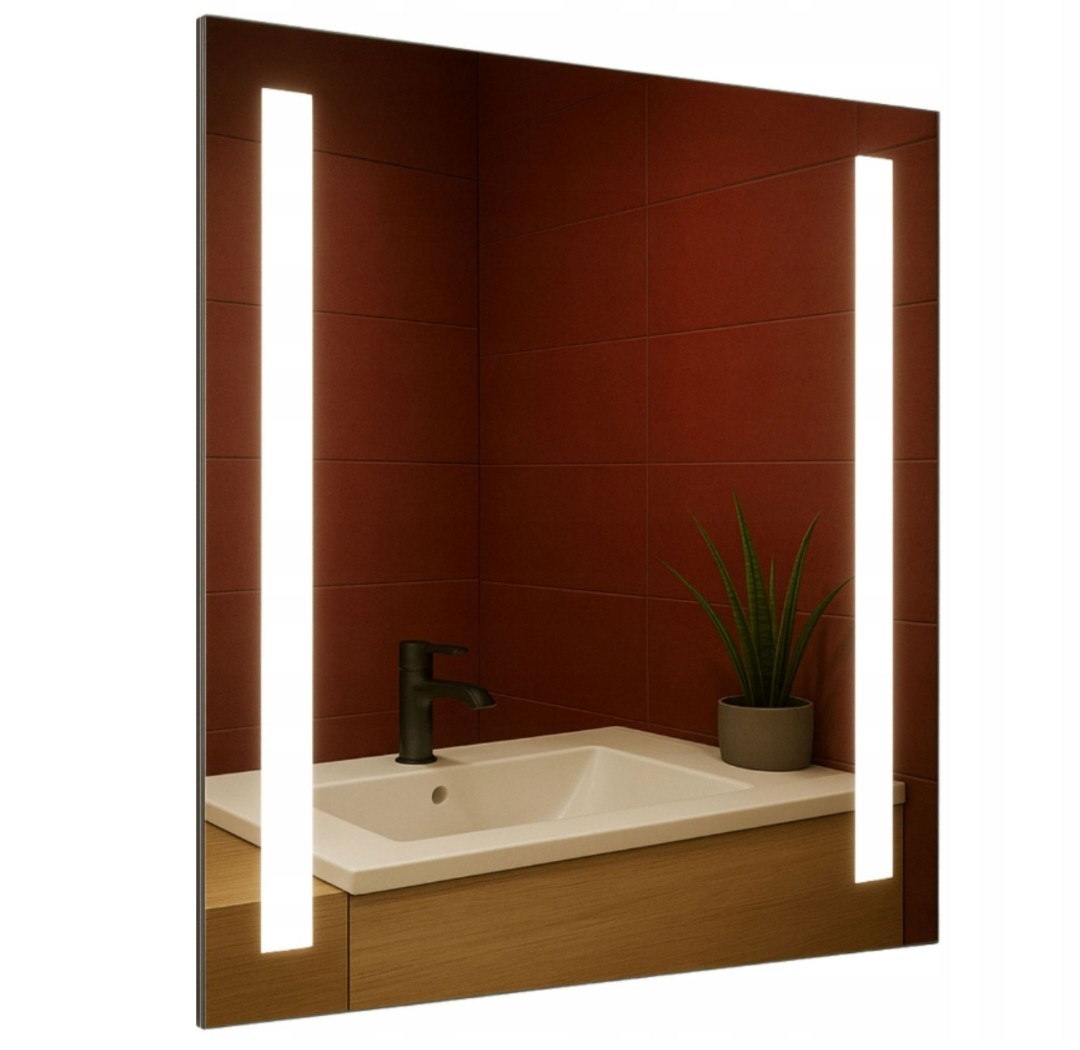 Zrcadlo s Led osvětlením bez vypínače