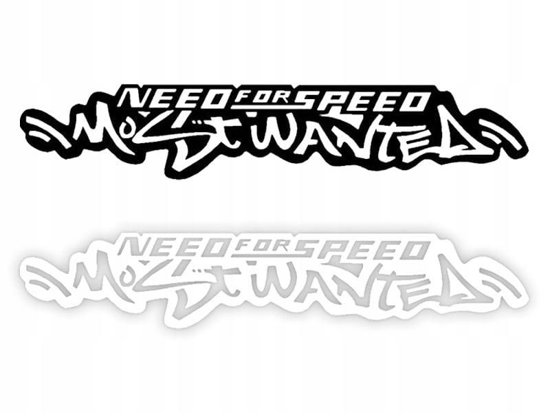 

Nfs Most Wanted Naklejka na samochód na auto Kol