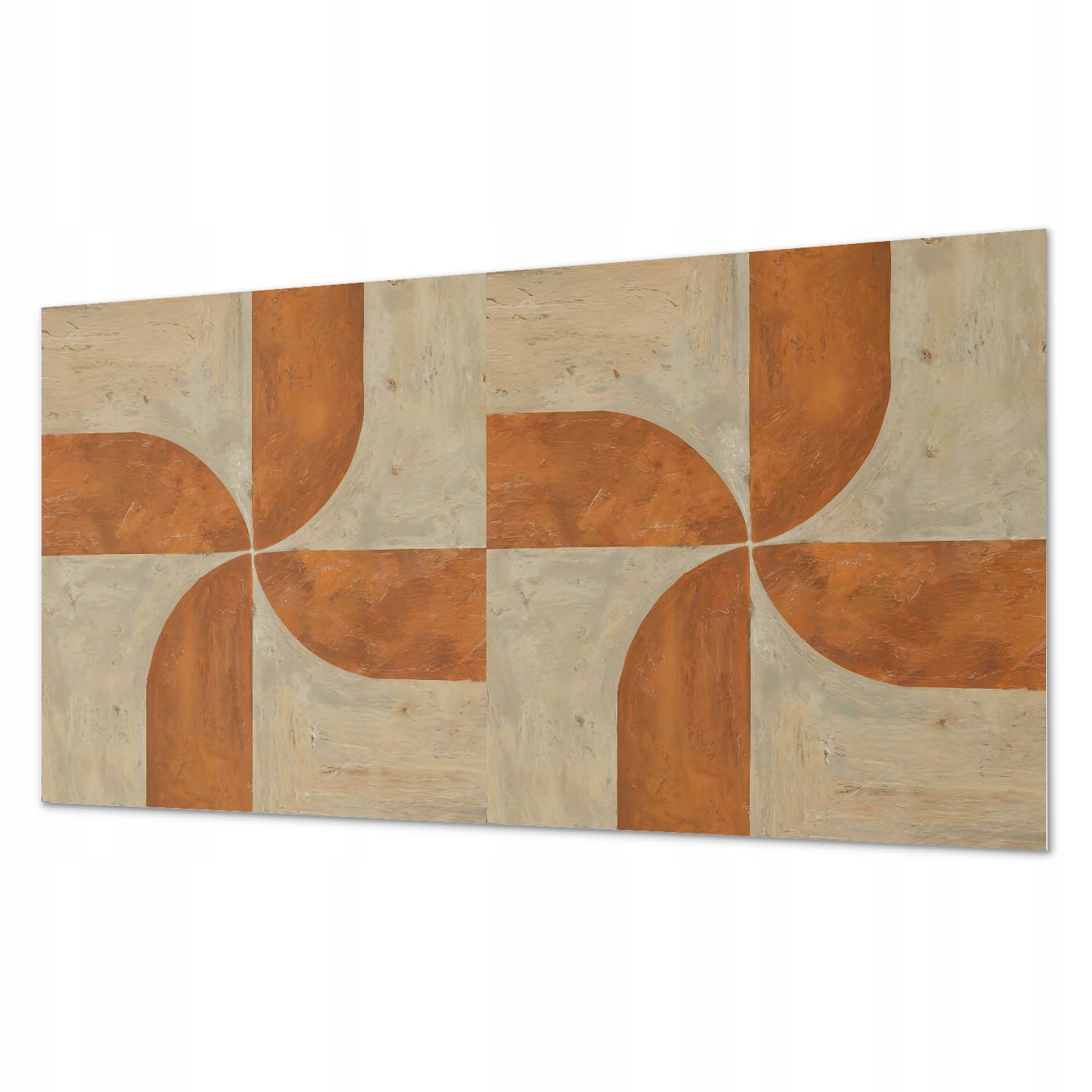 Vinylový panel s grafikou do kúpeľne Štýlové oblúky v geometrii 120 x 60 cm