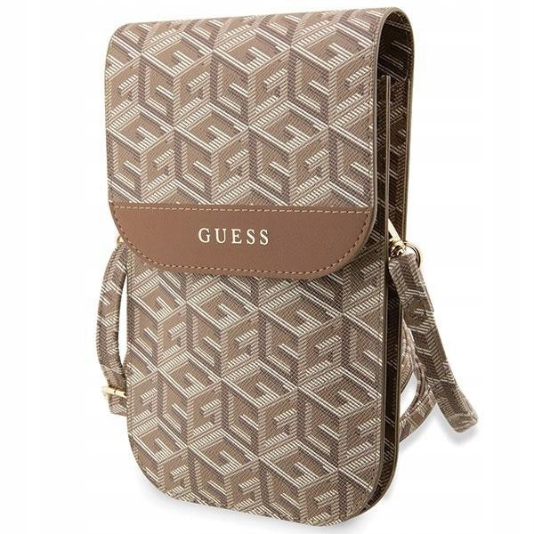 Guess Torebka Guwbhgcfsew brązowy/brownGCube Stripe