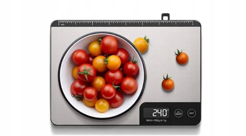 

Precyzyjna Waga Kuchenna Elektroniczna Do 15KG Pro