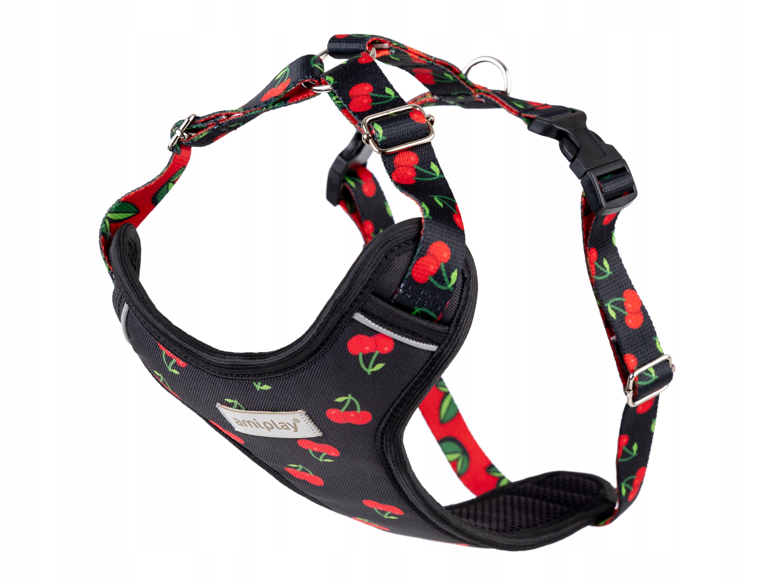 Levně Amiplay Regulovatelné popruhy Discovery BeHappy XXL Cherry