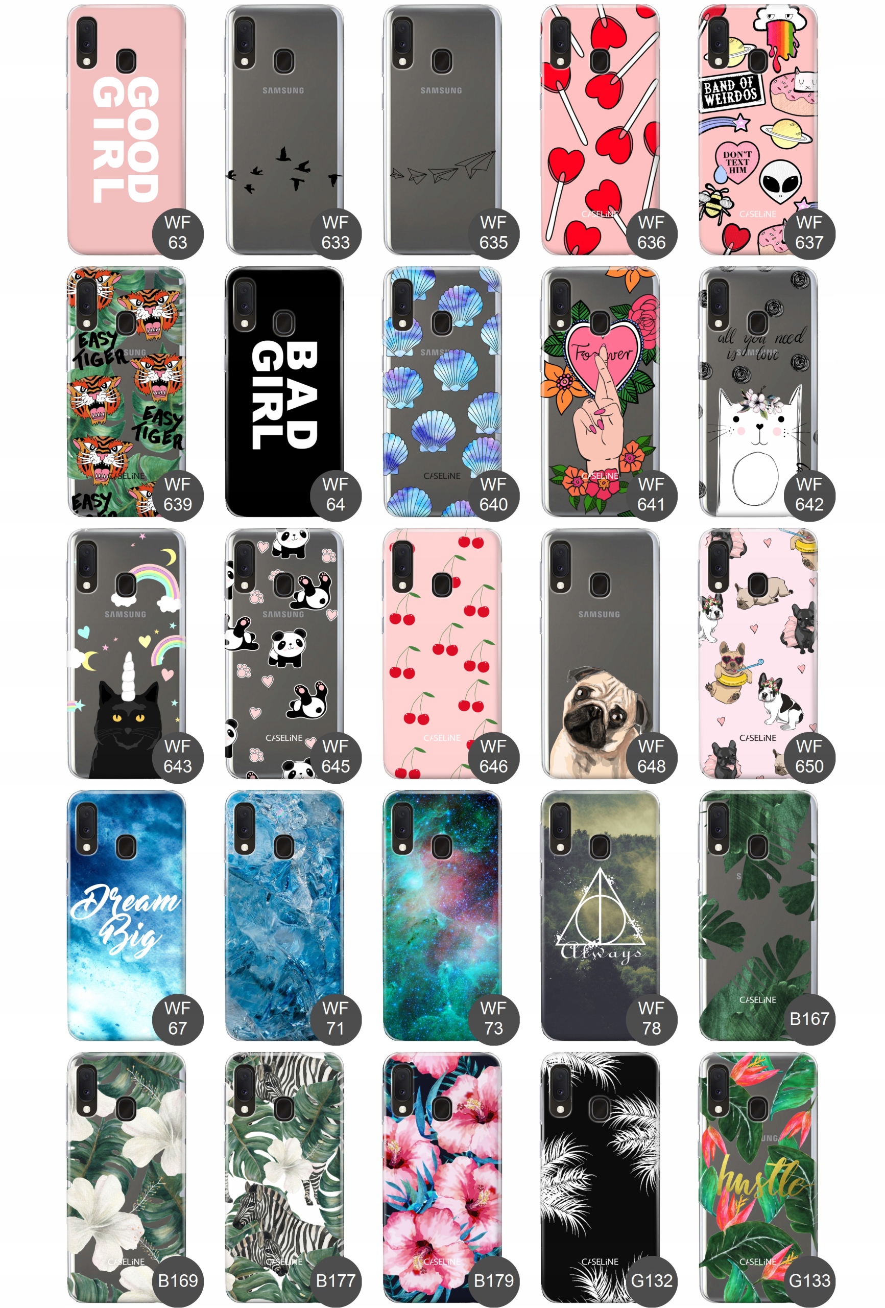 etui case guma do Samsung A20E silikon