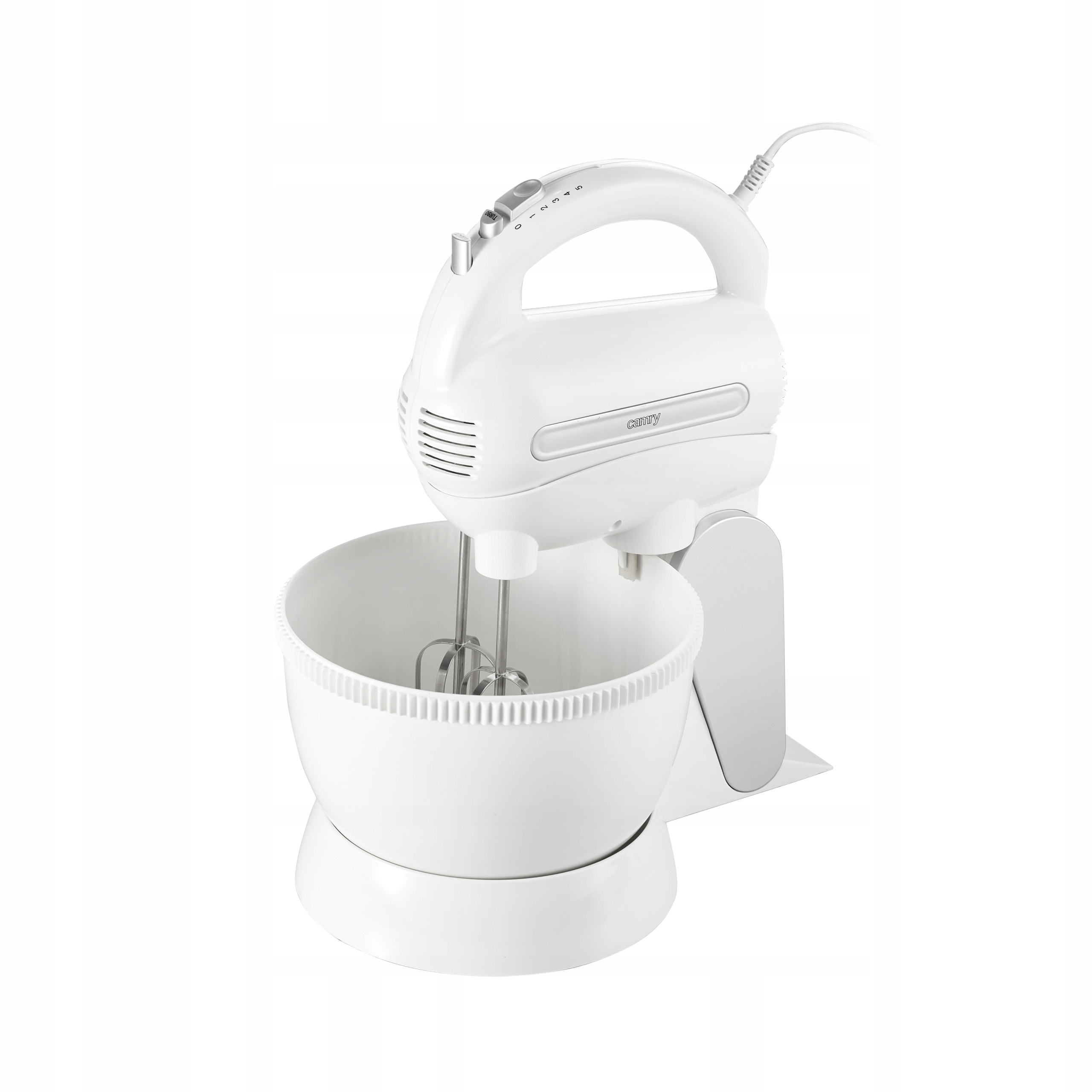 Mikser z Miską CR 4213 600W 5 Prędkości Turbo Obrotowa Misa 3L