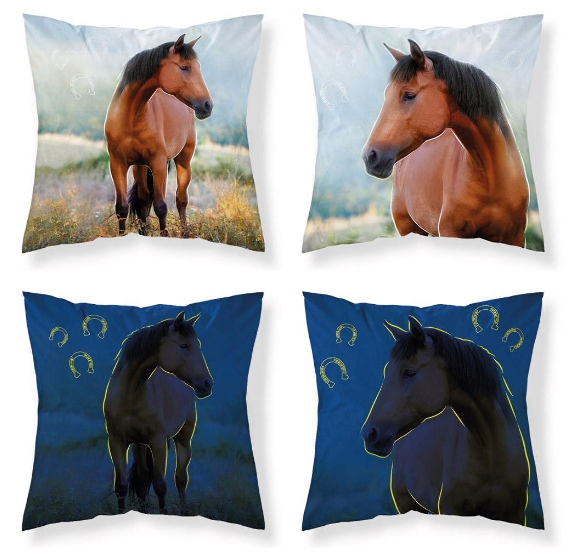 

Poszewka na Poduszkę Świecąca Jasiek 40x40 Koń