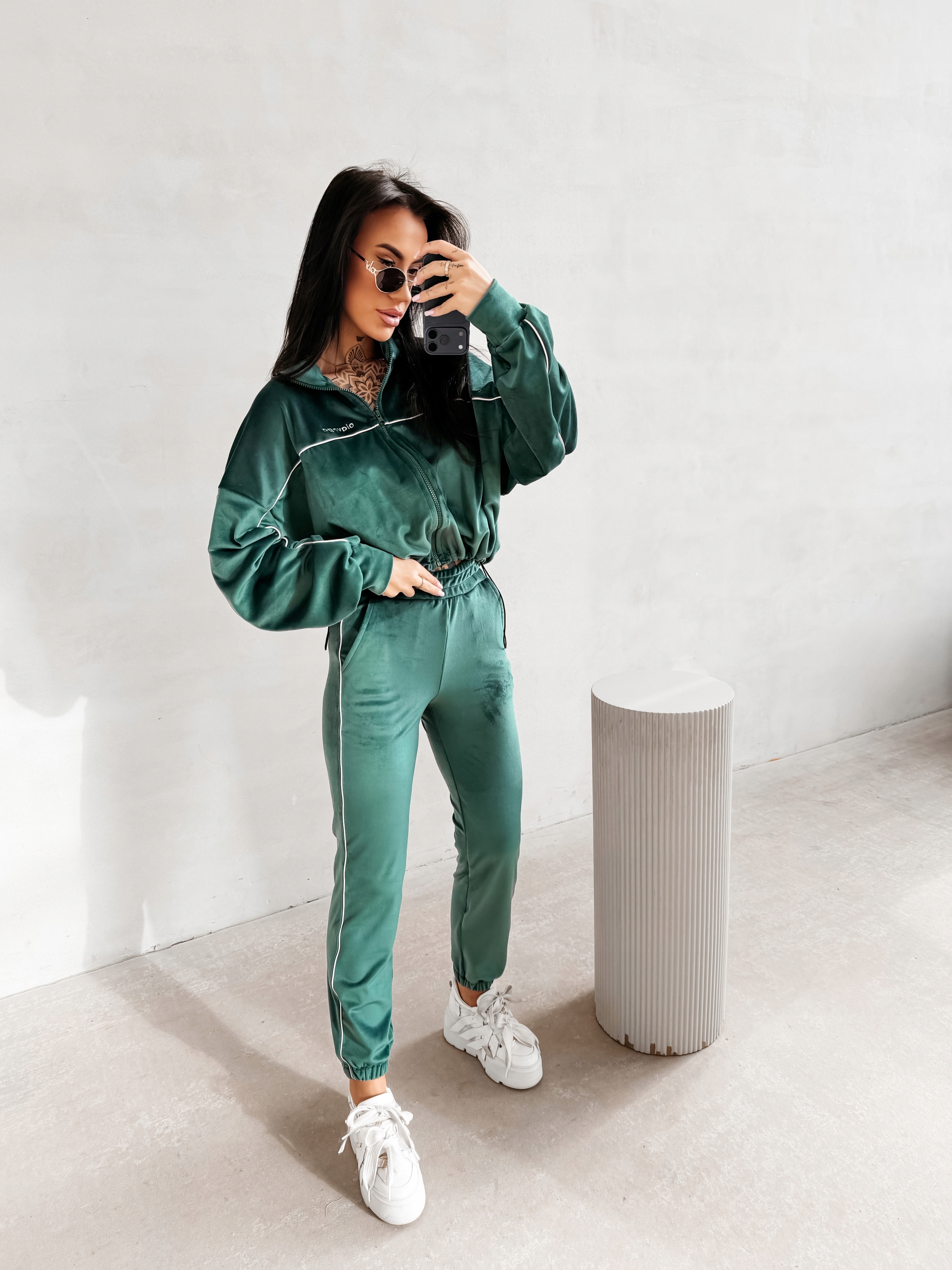 Dámský Komplet Rifmo Olavoga Lahvově Zeleň S