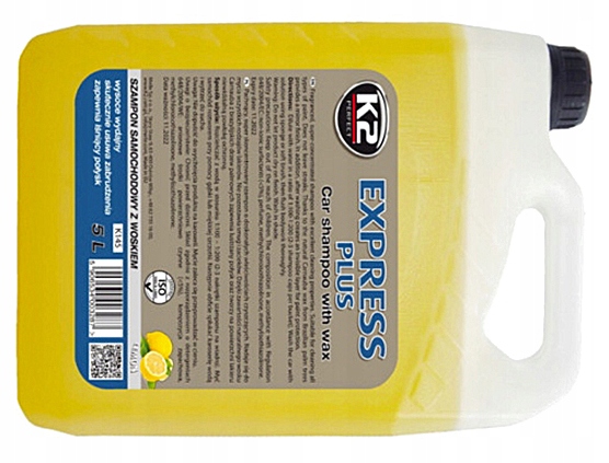 Q5J97 Plus Szampon Samochodowy Z Woskiem 5 L K2 Ex