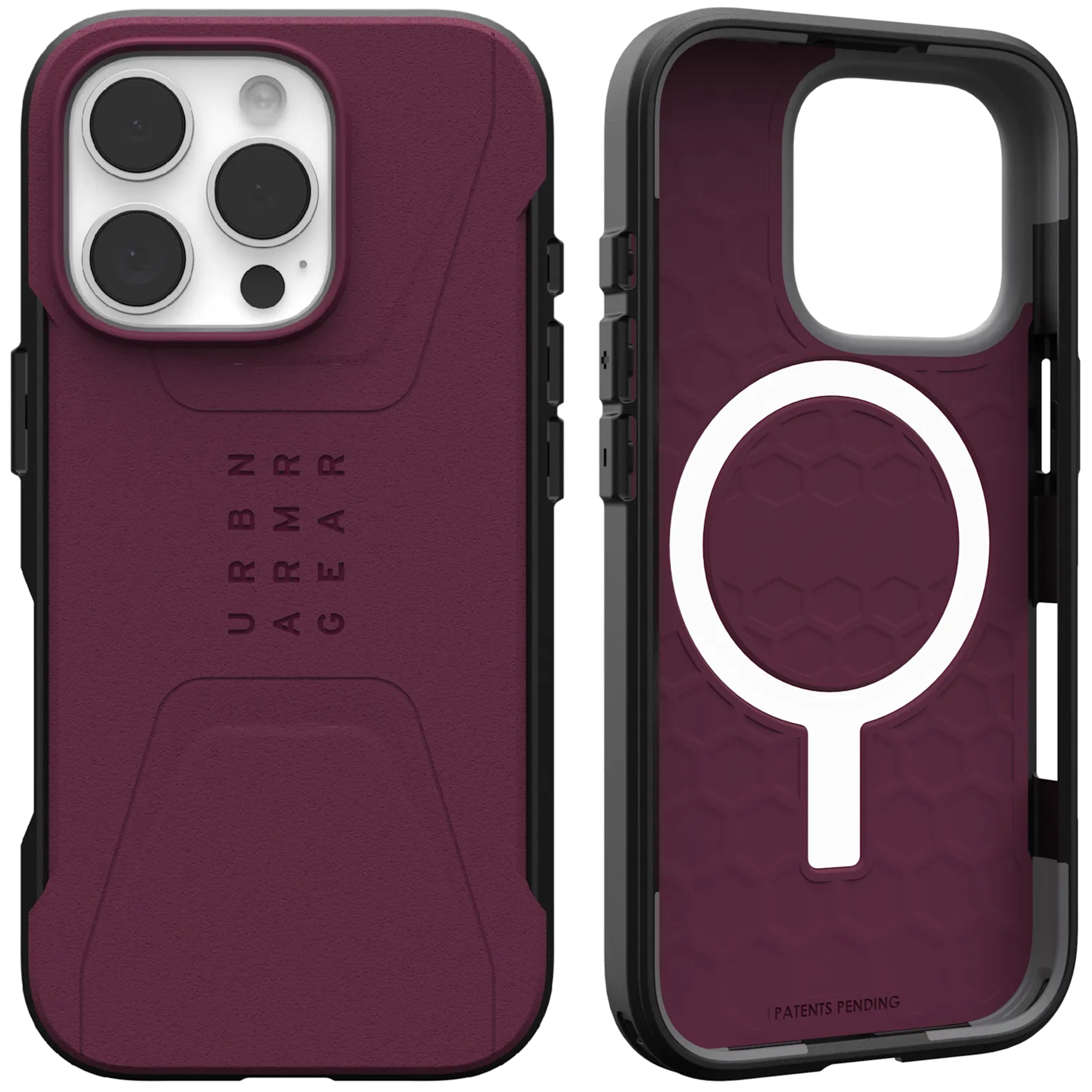 Uag Civilian Case Etui Pancerne z MagSafe do iPhone 16 Pro Obudowa Cover