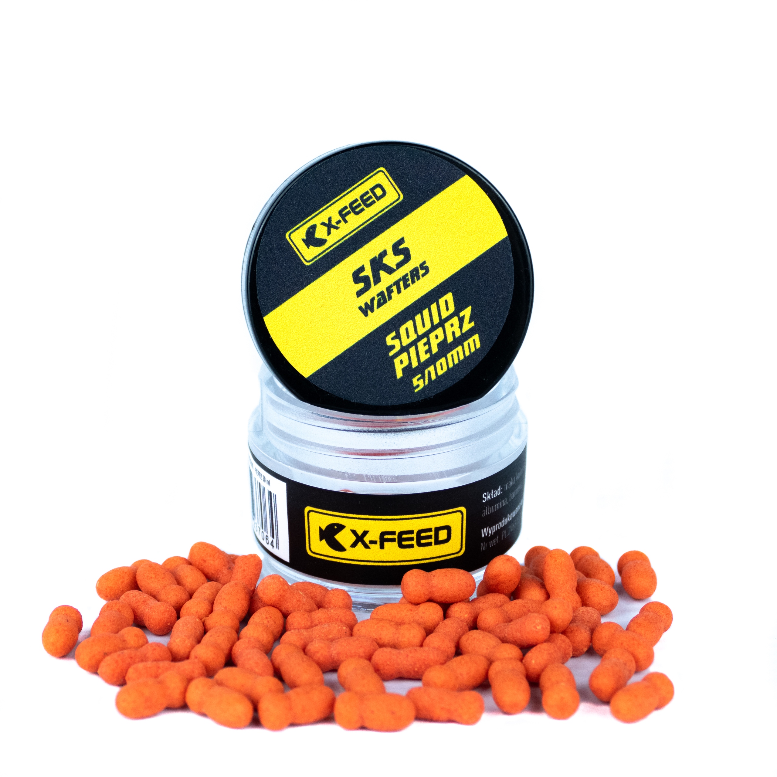 X-Feed Sks Squid Pieprz Wafters 5/10mm 25ml