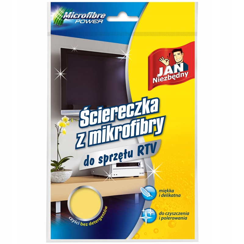 

Jan Niezbędny Ścierka Z Mikrofibry Do Sprzętu Rtv