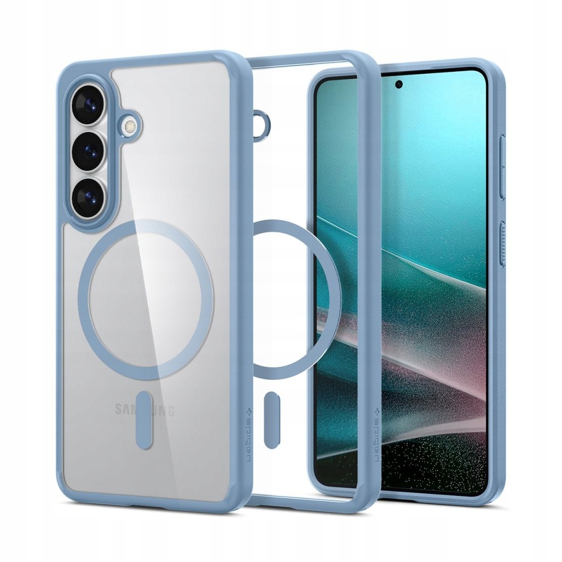 Etui do Samsung S26+ (Plus) Spigen Ultra Hybrid Mag niebieskie