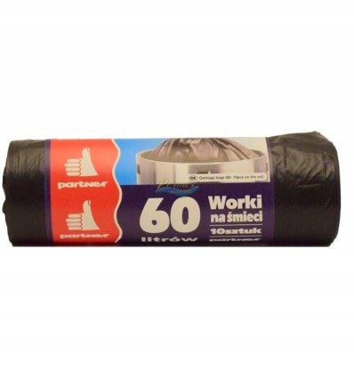 

Partner Worki Na Śmieci Ldpe 60 L 10 szt – czarne