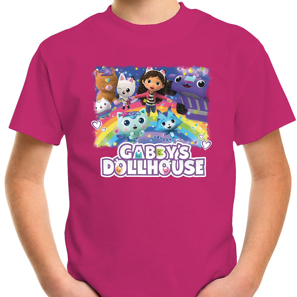 T-SHIRT KOSZULKA DLA DZIECKA KOCI DOMEK GABI 152 SUPER JAKOŚĆ