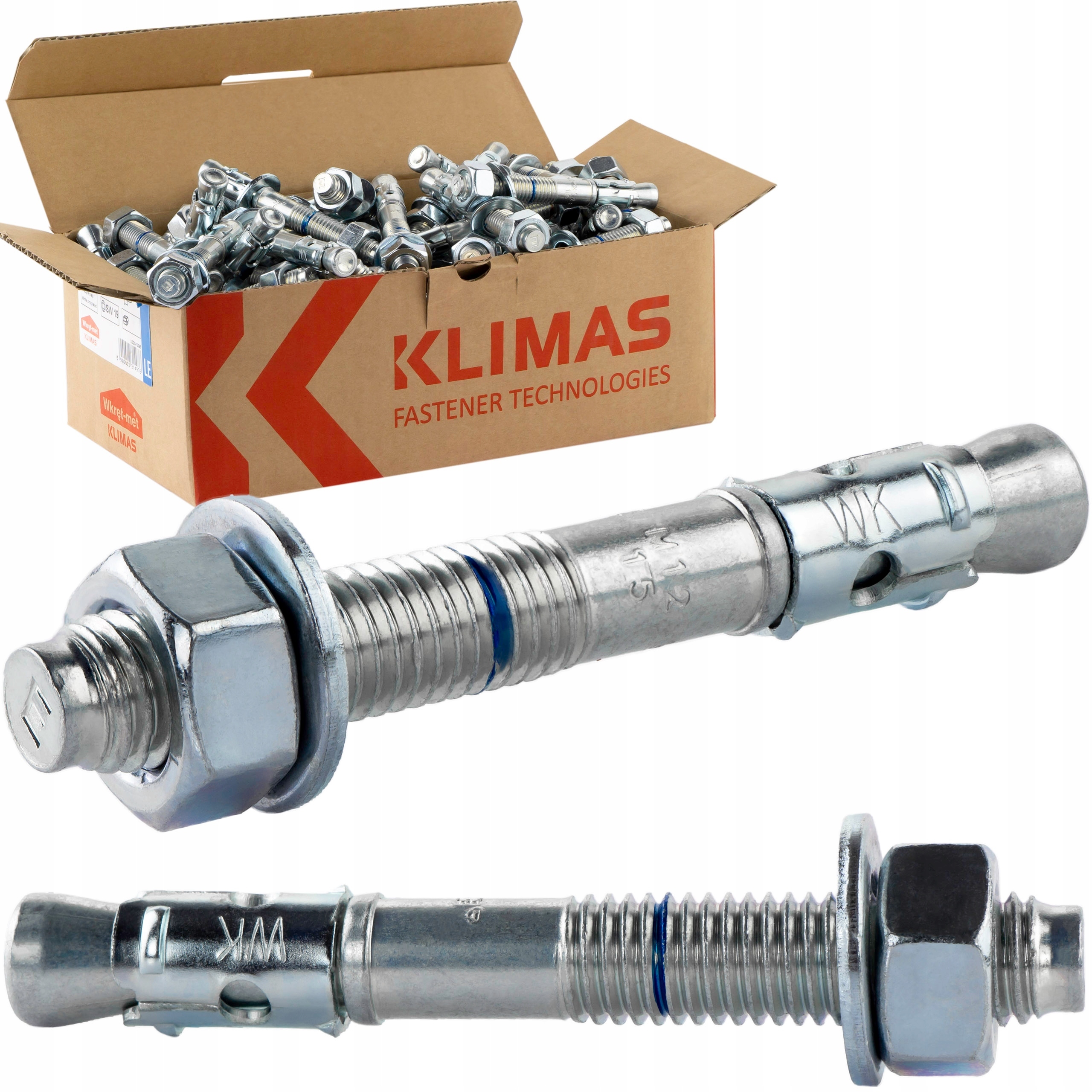 

KotwA do betonu mechaniczna Klimas 8x115mm 50 szt