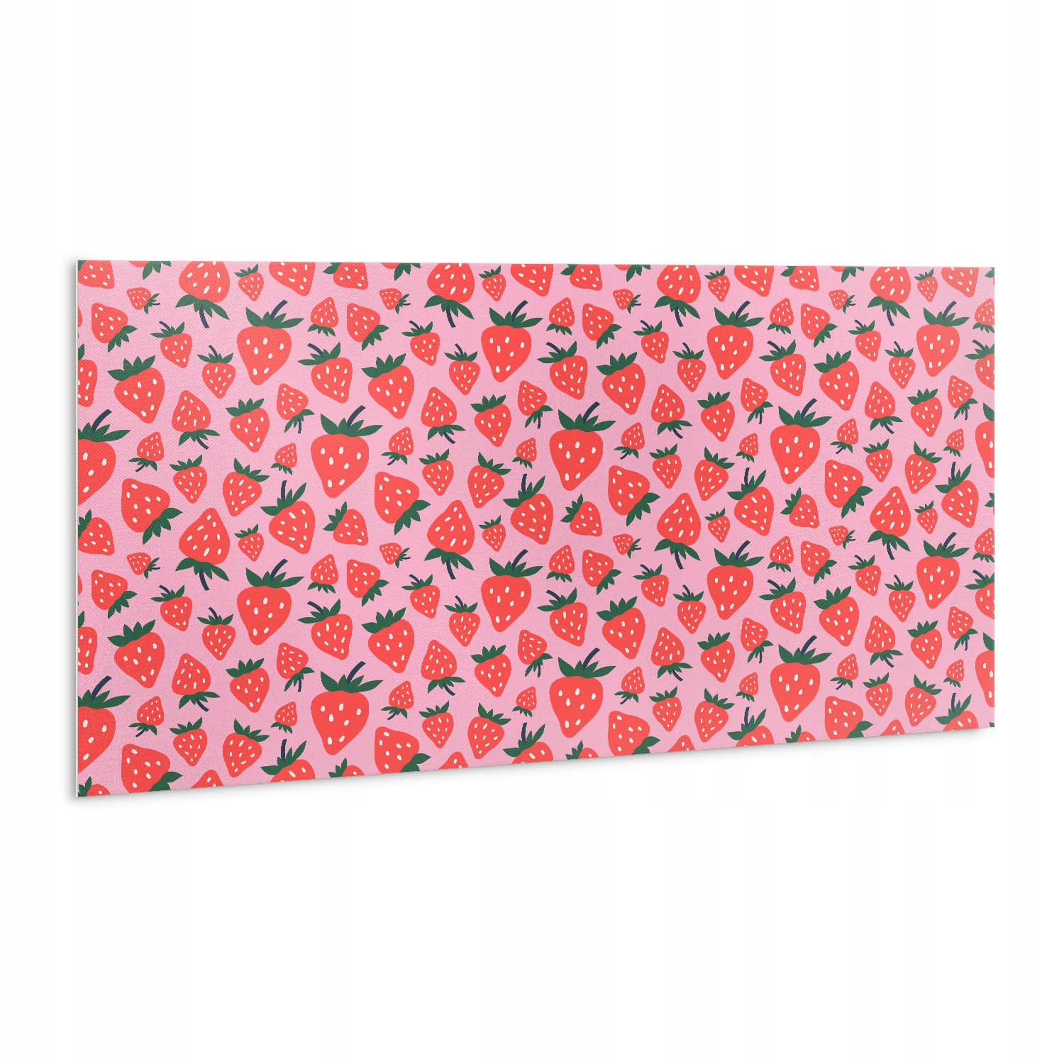 Dekorativní nástěnný panel Samolepicí Vinyl Kreslící jahoda 100 x 50 cm
