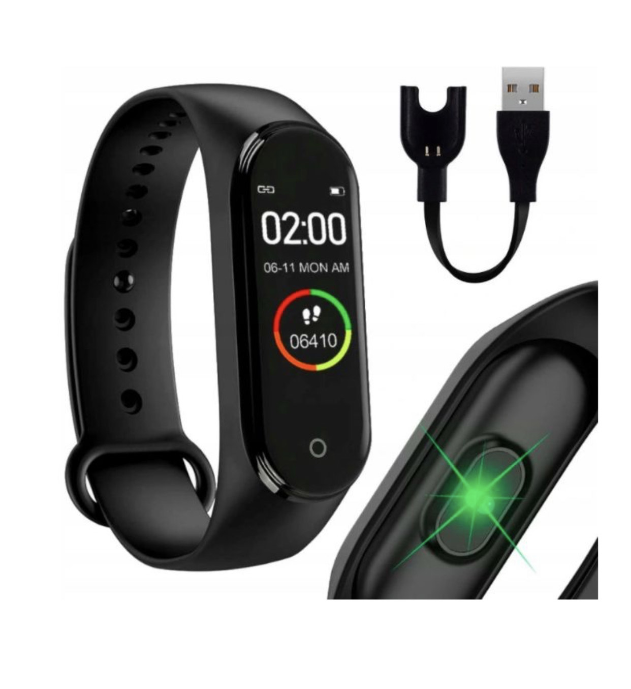 SMARTBAND спортивний браслет M4 водонепроникний Код виробника дешеві годинник