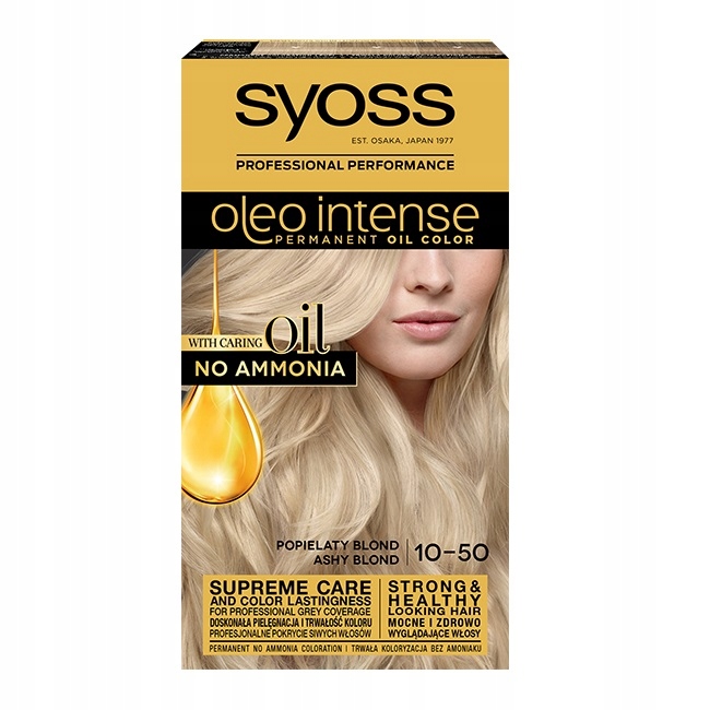 

Syoss Oleo Intense farba 10-50 Popielaty Blond