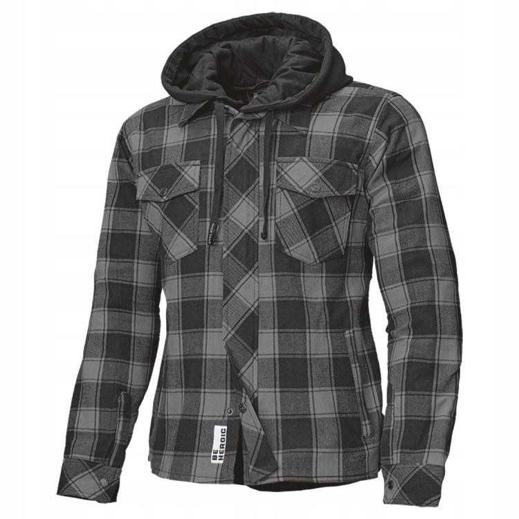 Held Lumberjack II flanelová košeľa s chráničmi sivá/čierna vel.3XL
