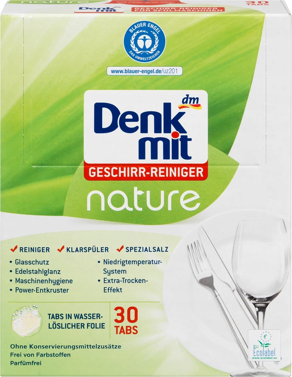

Denkmit Nature tabletki do zmywarki 30 z Niemiec
