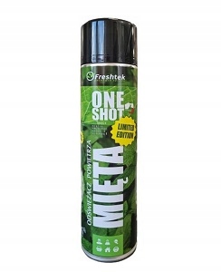 

Odświeżacz powietrza One Shot Mięta 600ml.