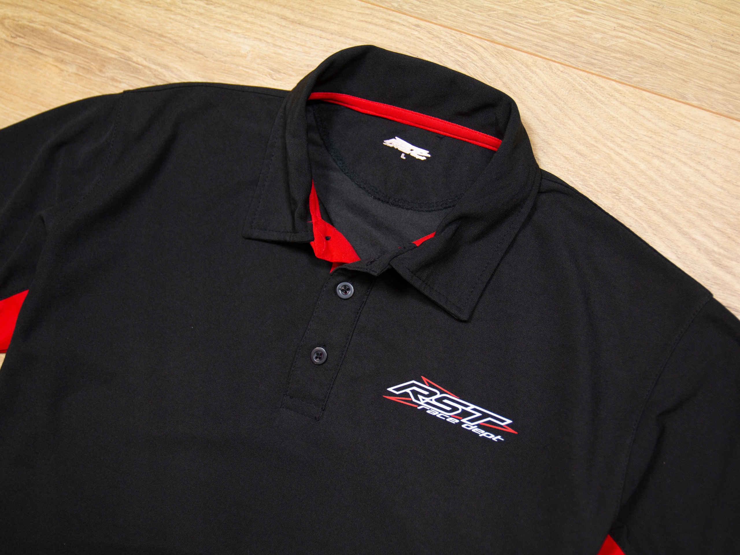 RST RACE DEPT_MĘSKA KOSZULKA MOTOCYKLOWA_POLO_L Producent RST