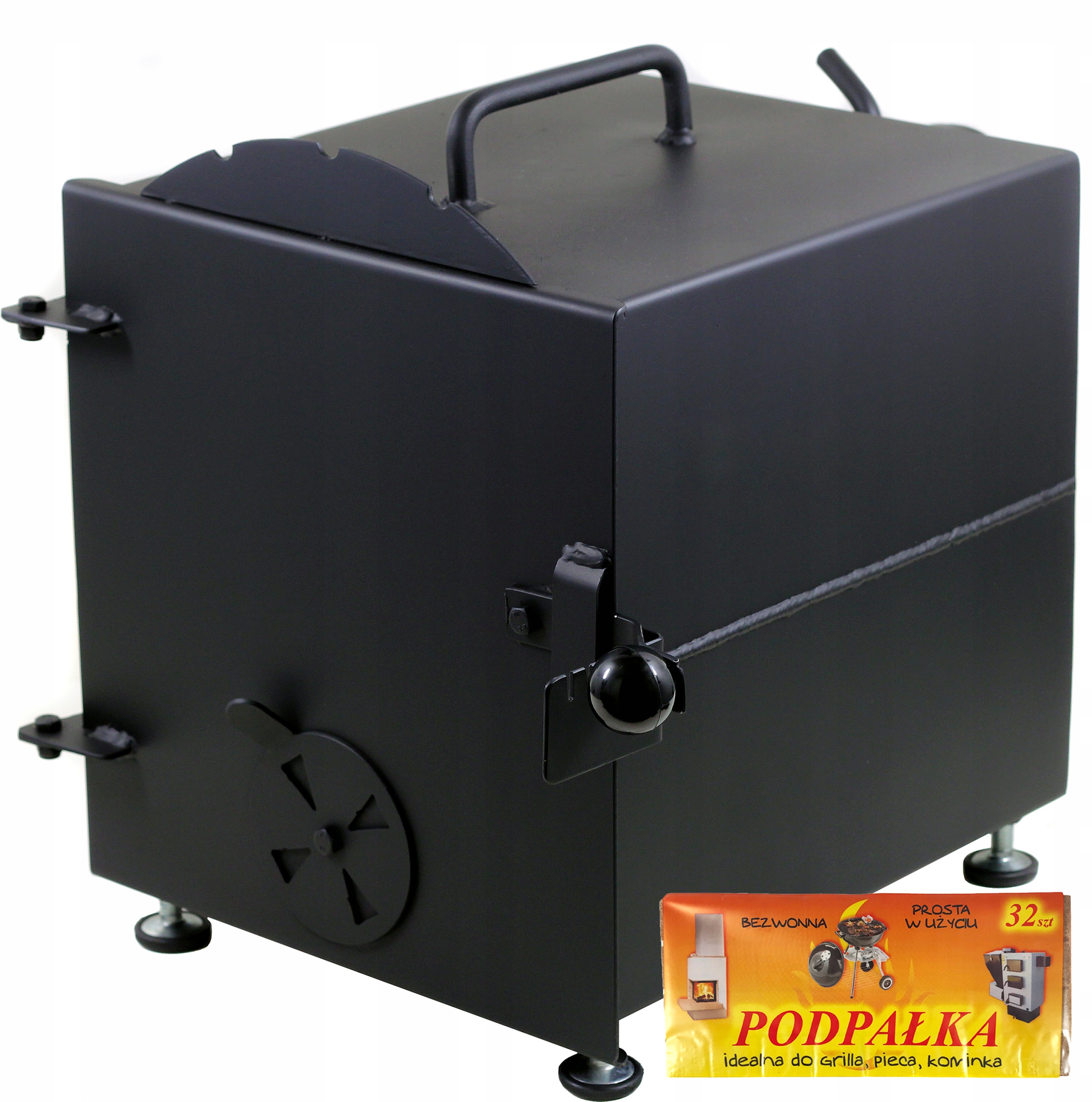 Palenisko do wędzarni suszarni gruba Stal 2 mm Ruszt solidne wędzak zrębki