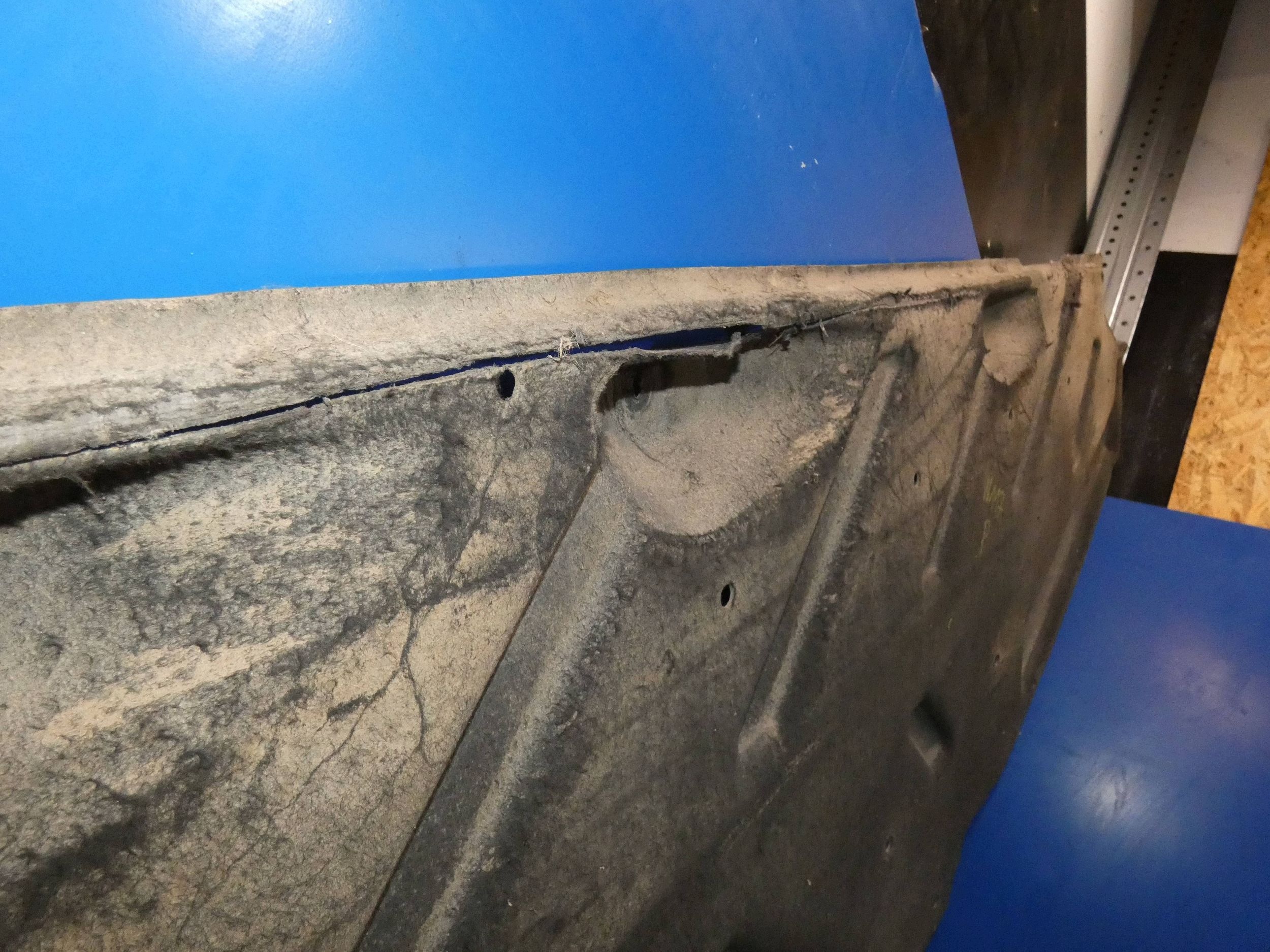 MERCEDES CLA W117 Blende Abdeckung abdeckung Unterfahrschutz rechts