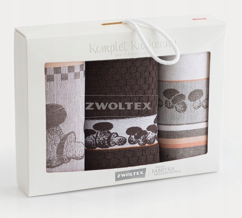 

Komplet kuchenny Zwoltex Borowik brązowy