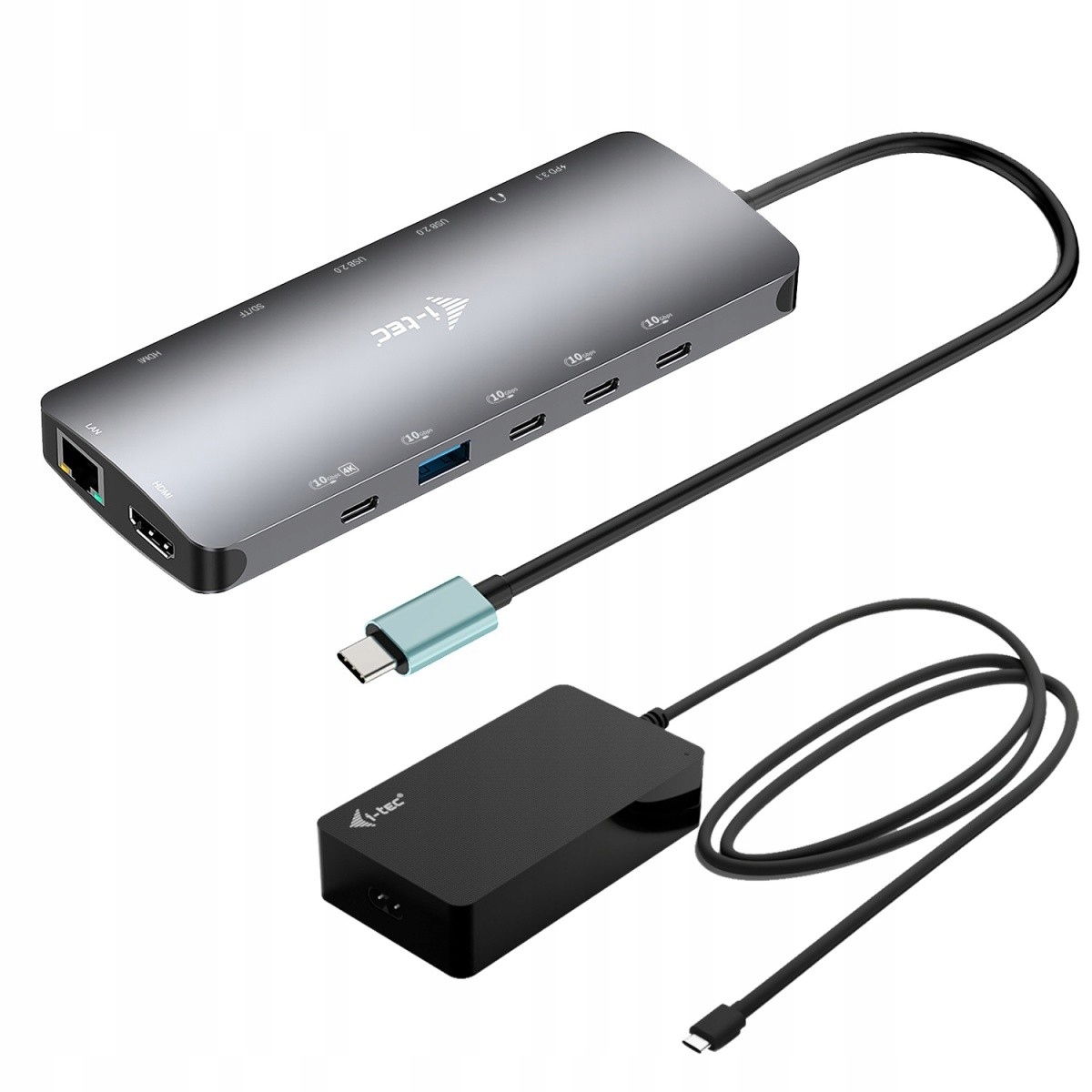 Dokovacia stanica Usb-c Metal Nano 3x Display Dock 2x Hdmi 1x Usb-c video+