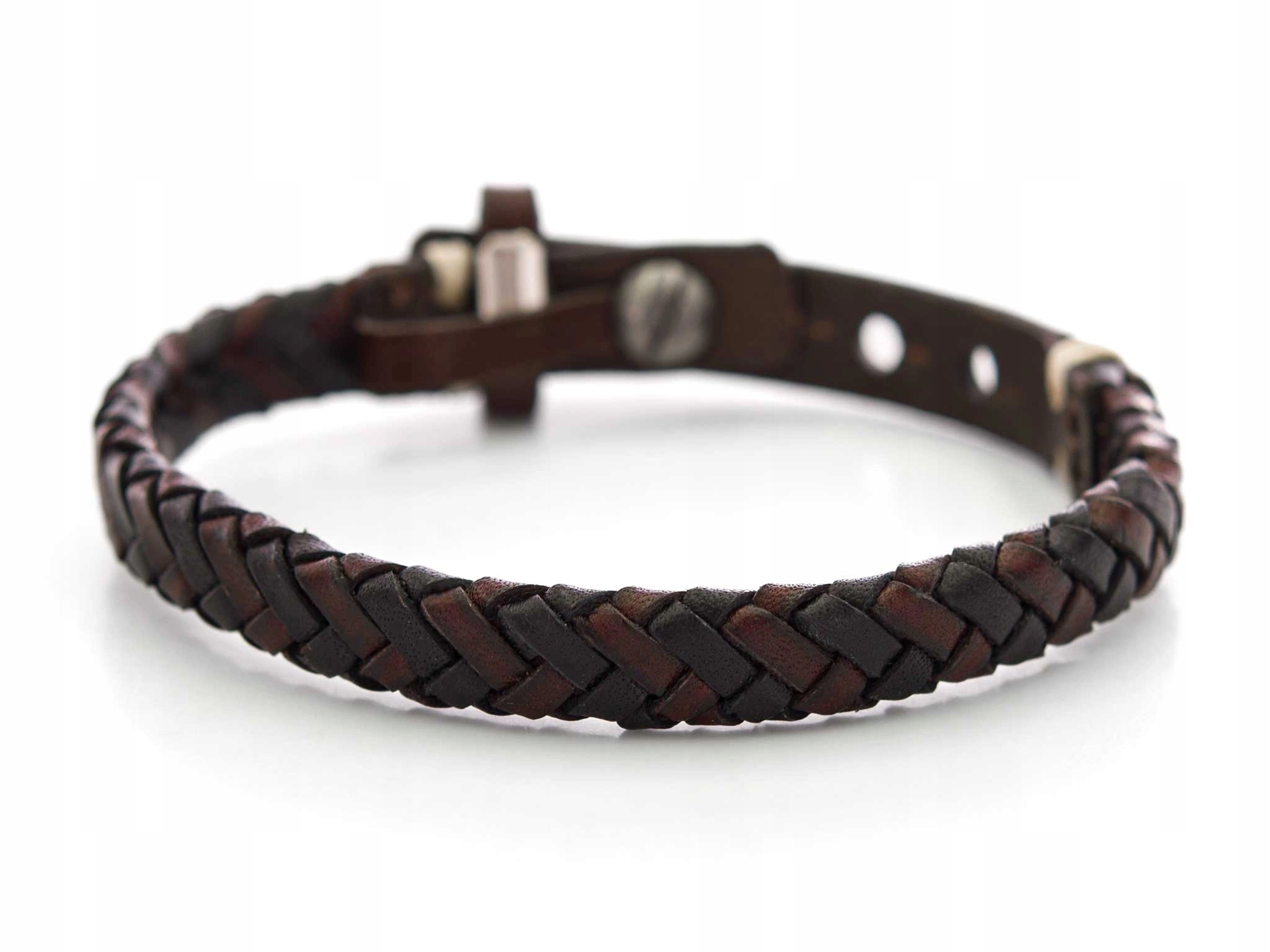 Pánský Náramek Fossil JA5932716 Hnědý Vintage Pletený