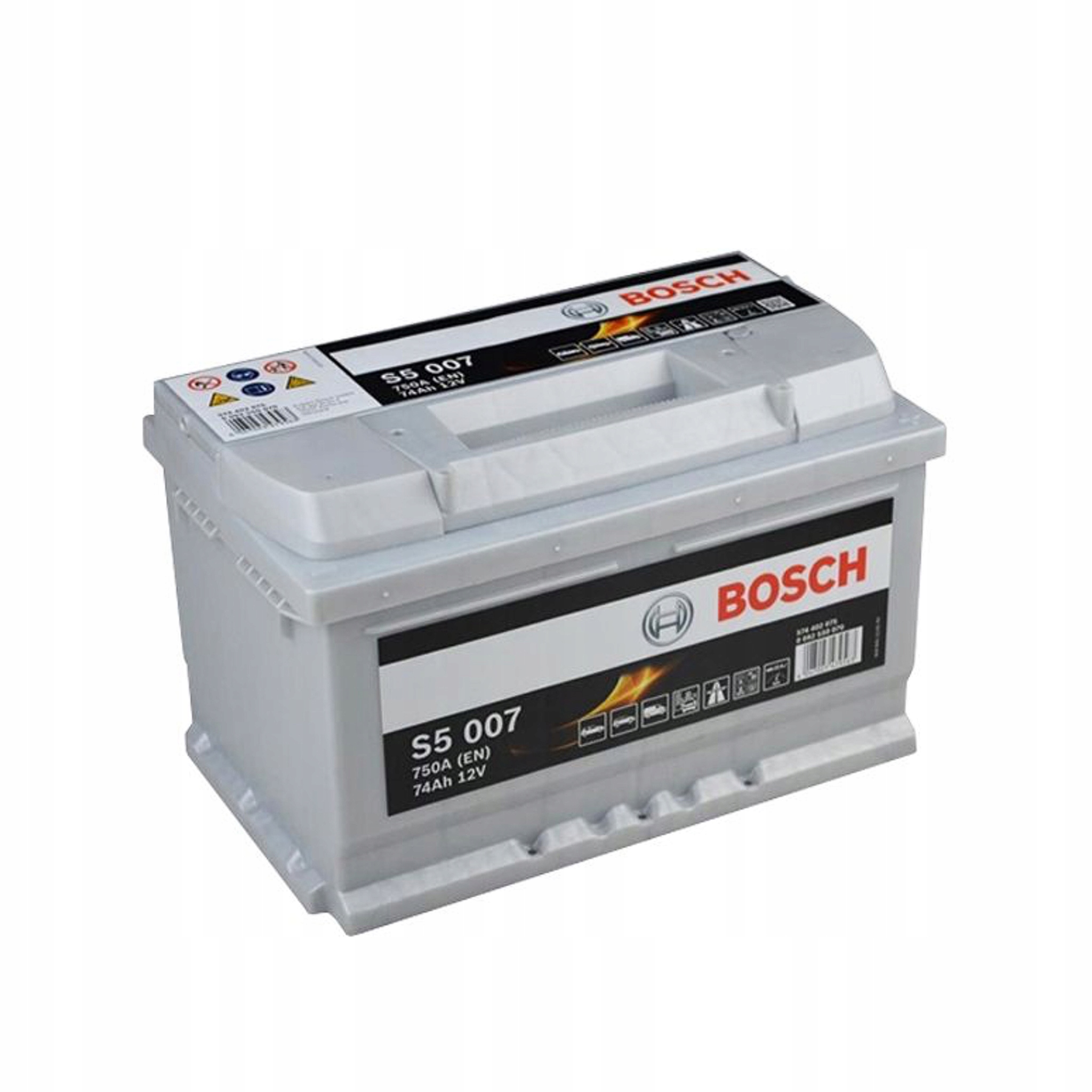 Аккумулятор BOSCH S5 S5007 0 092 S50 070 74 Ач