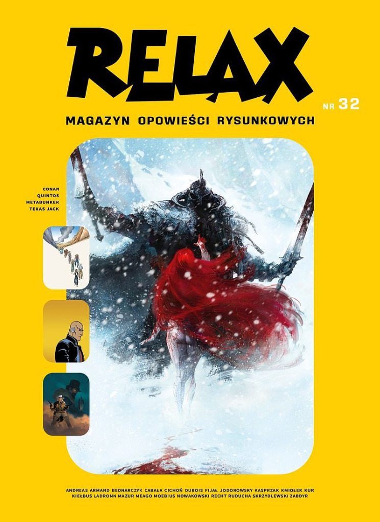Relax Magazyn opowieści rysunkowych nr 32 1 2020