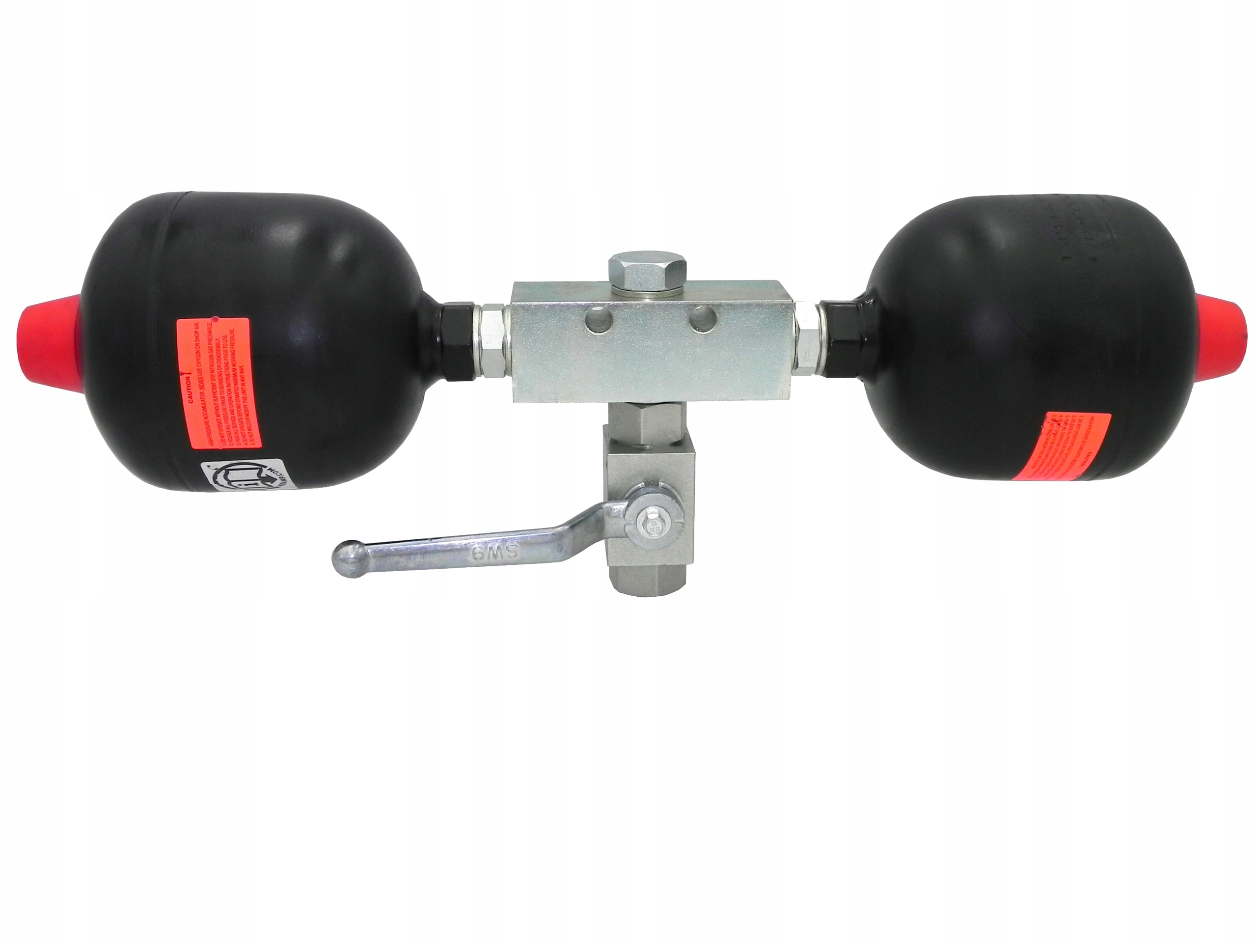 2X0.5 - АМОРТИЗАТОР ГІДРОАКУМУЛЯТОР ПОДВІЙНИЙ 0,5 Л ДЛЯ ХОДУ