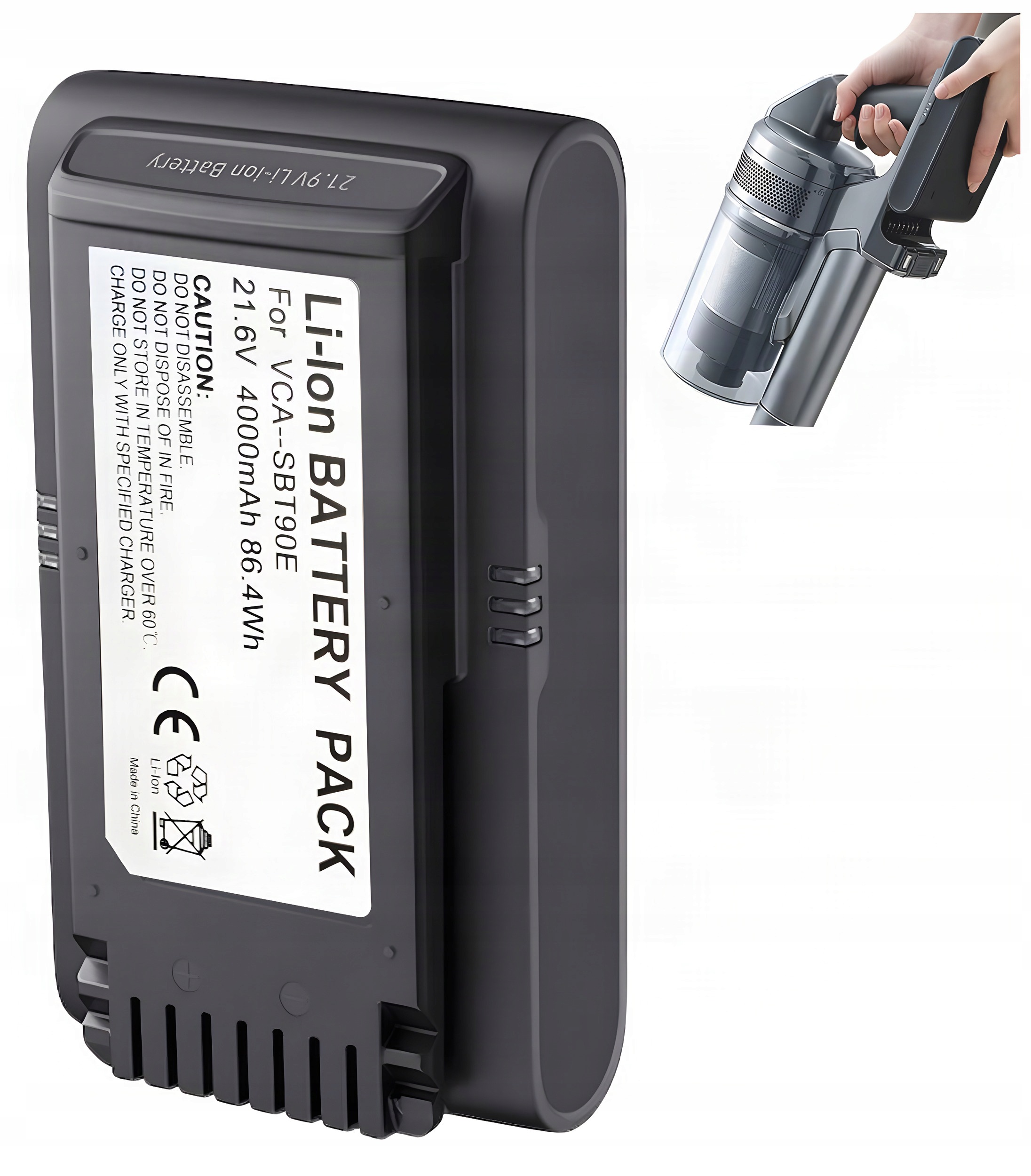 Batéria pre Samsung Jet 70 75 21.6V 4000 mAh VS9000-VCA-SBT90