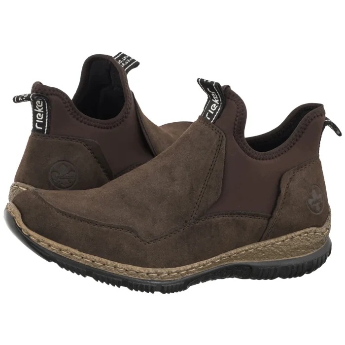 Dámské nazouvací boty Kotníkové Boty Rieker N3275-25 Brown
