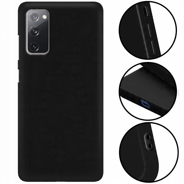 

Etui Matowe Czarne do Samsung S20FE Case Smooth