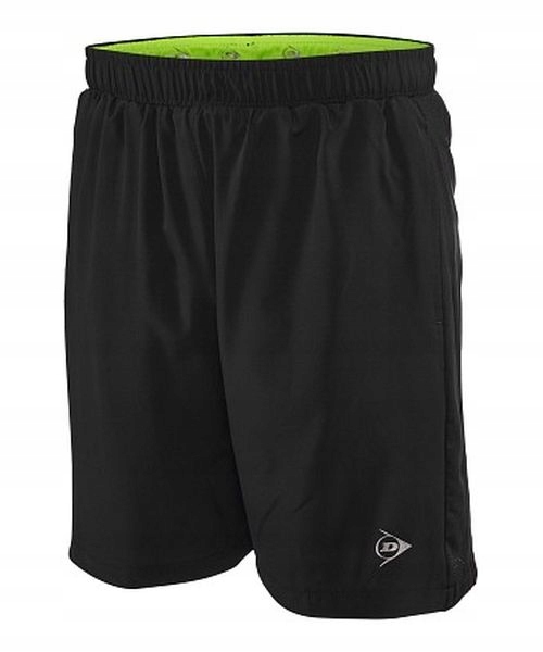 Spodenki Chłopięce Tenisowe Dunlop Club Woven Short Boy Black 140