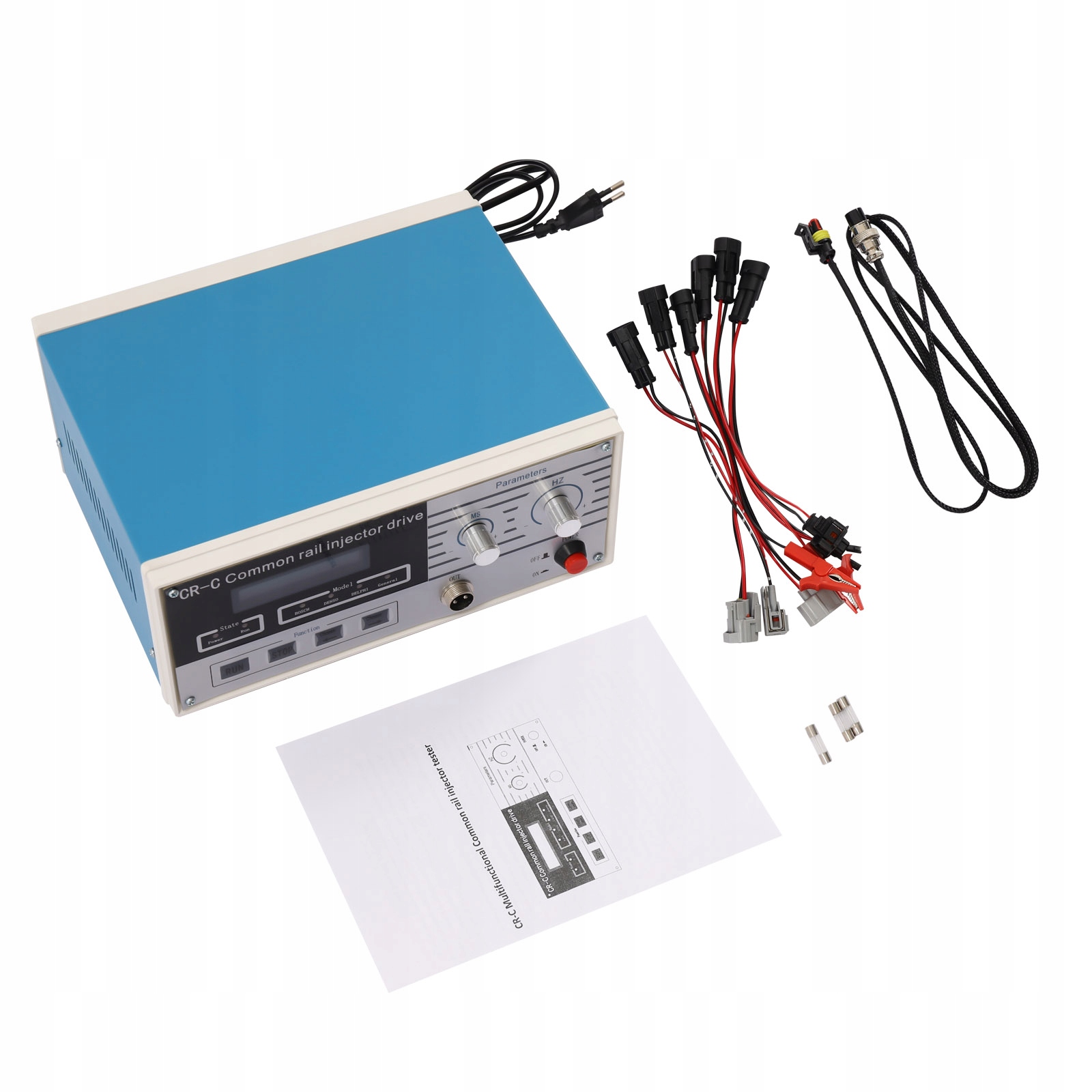 Tester wtryskiwacza paliwa diesla