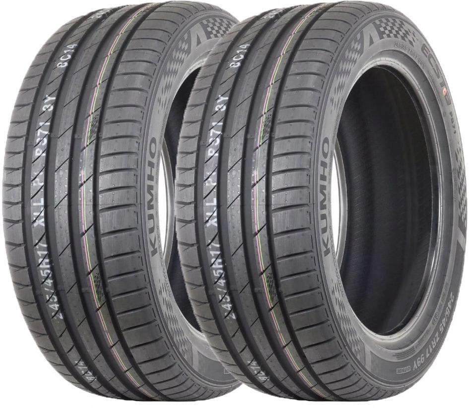 

2x 235/40/19 Y Kumho PS-71 Ecsta