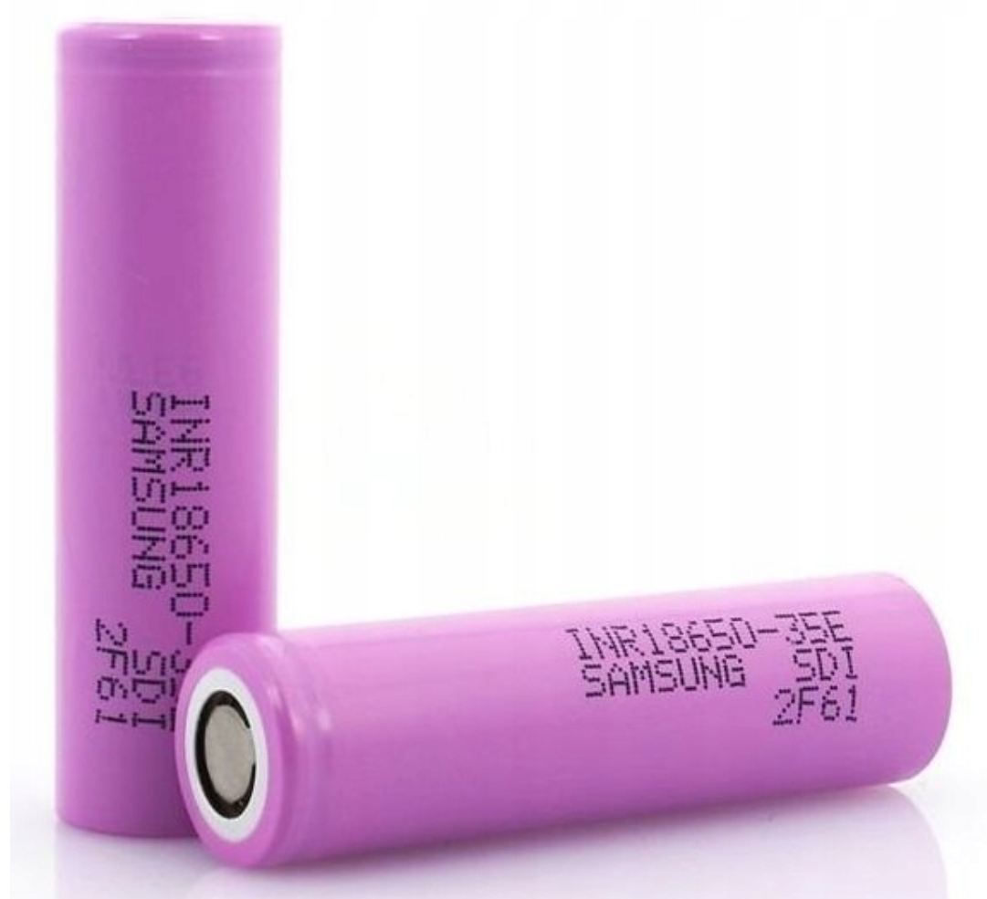 25x Samsung 3500 mAh 18650 3,8V 35E Originálny Článok Akumulátor Nový 25 Kusov