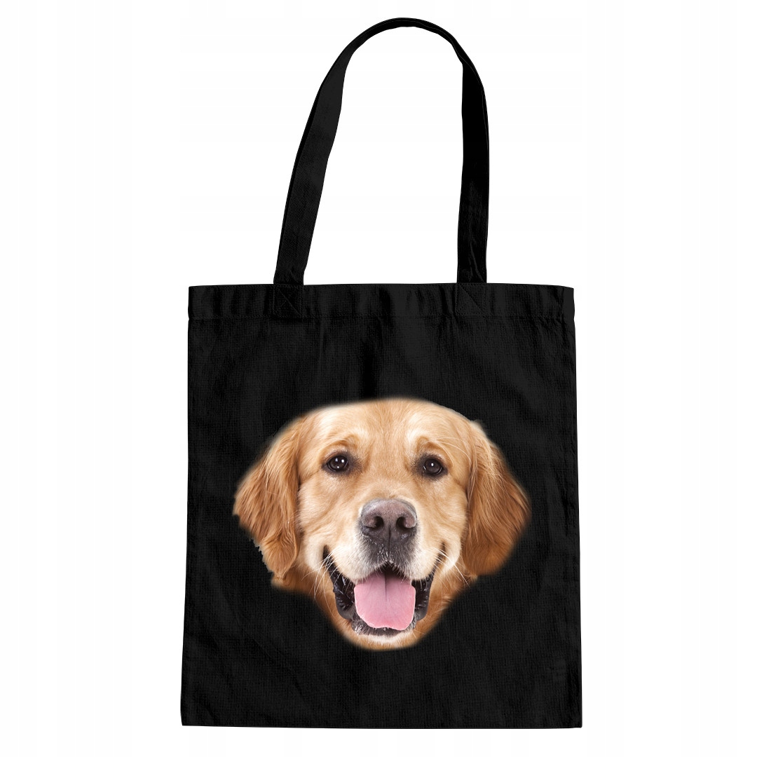 

Golden Retriever - bawełniana torba z nadrukiem