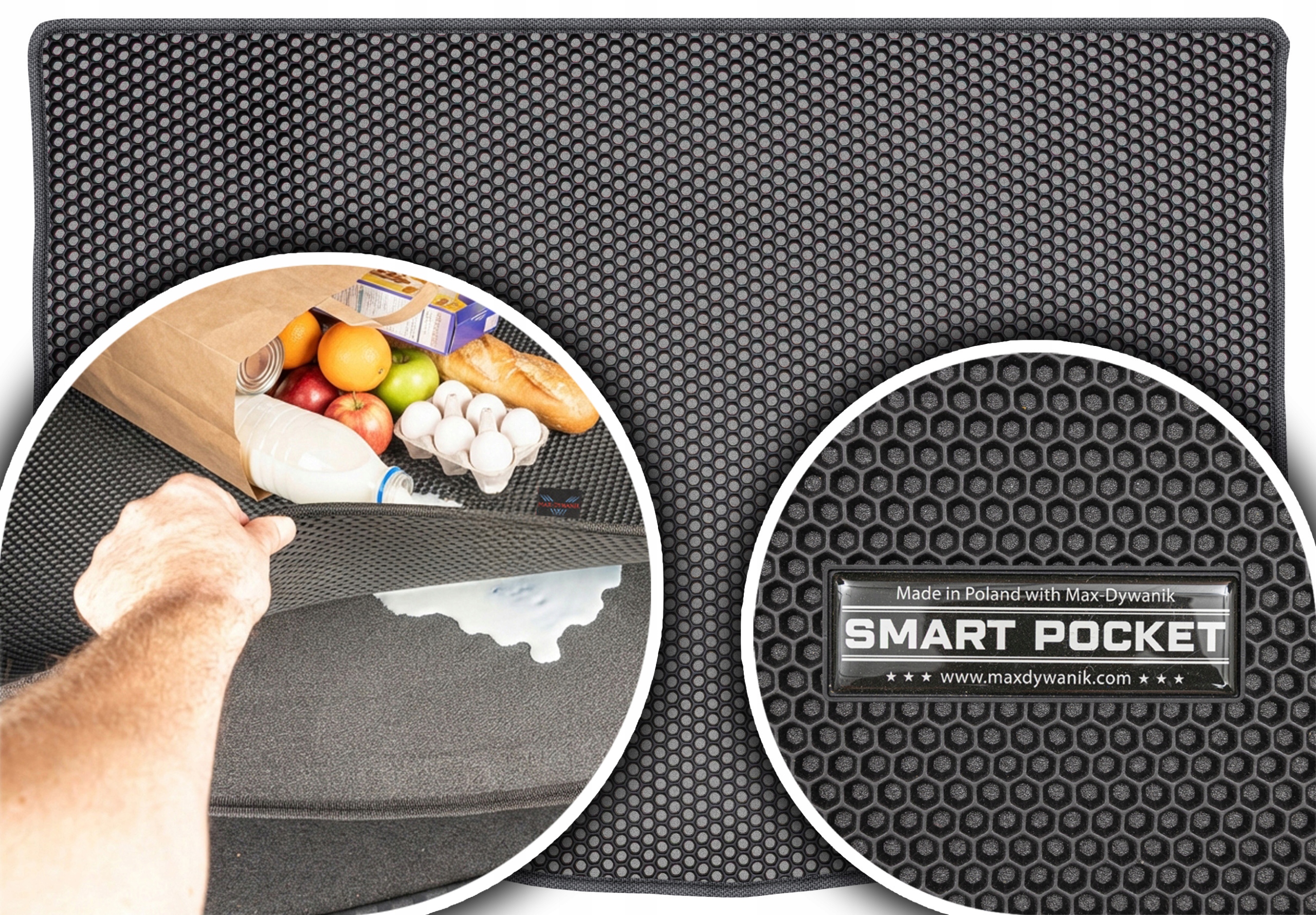 Fiat Stilo Hatchback 5D 2001-2007 Vložka do zavazadlového prostoru Eva Smart Pocket