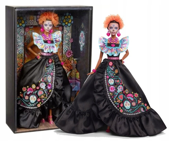 Кукла Барби подпись коллекционная DIA DE MUERTOS 2024
