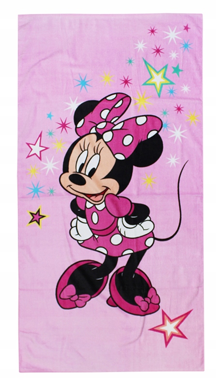 

Myszka Minnie Duży Ręcznik Dziecięcy 70X140CM