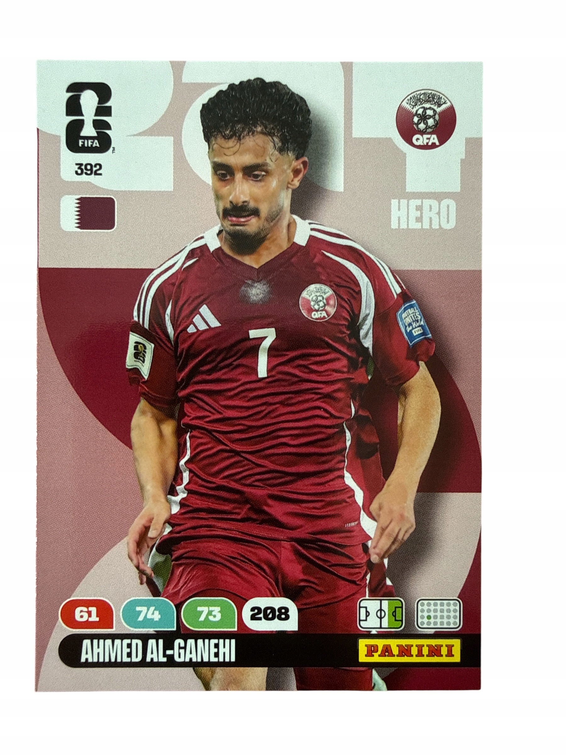 Fifa World Cup America 2026 Panini Qatar 392 Al-Ganehi