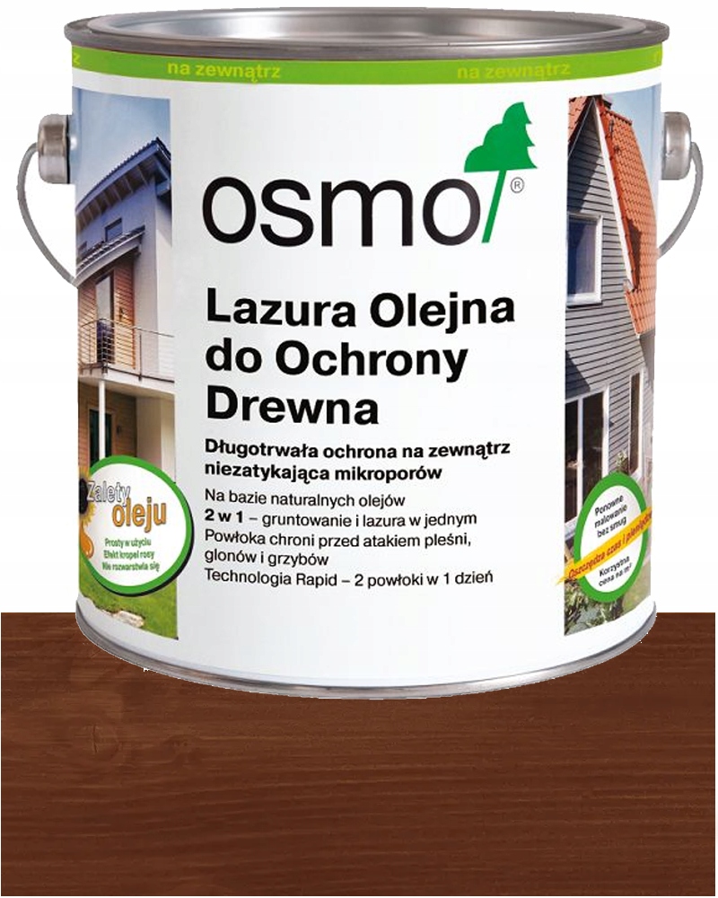 Osmo Lazura Olejna Olej Lazurowy do Drewna 727 Palisander 2,5L