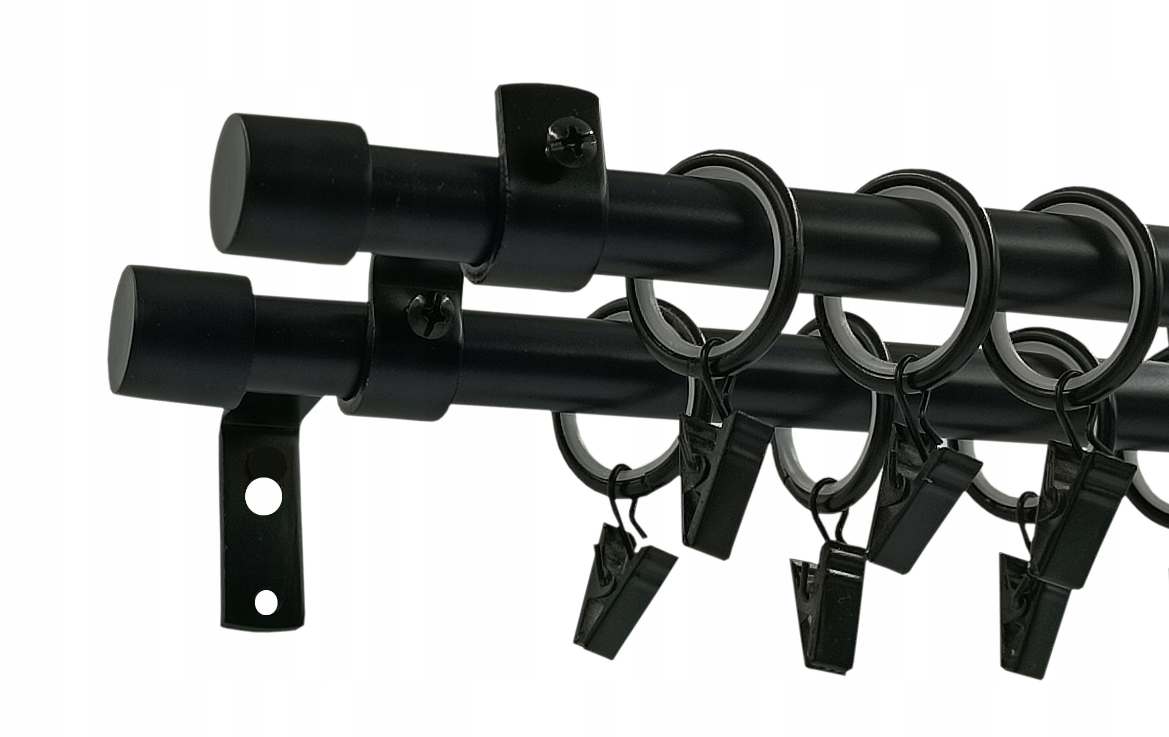 

Karnisz Podwójny Loft Ø16+16mm Luna 300cm cichy