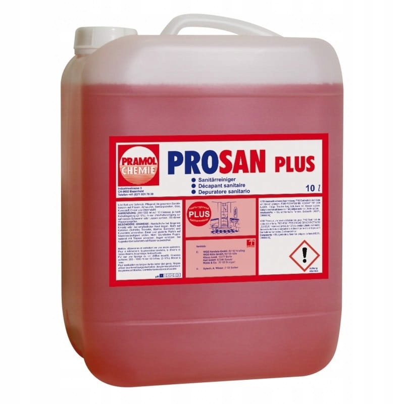 Levně Prosan Plus 10l prostředek na mytí wc a odstraňování kamenů