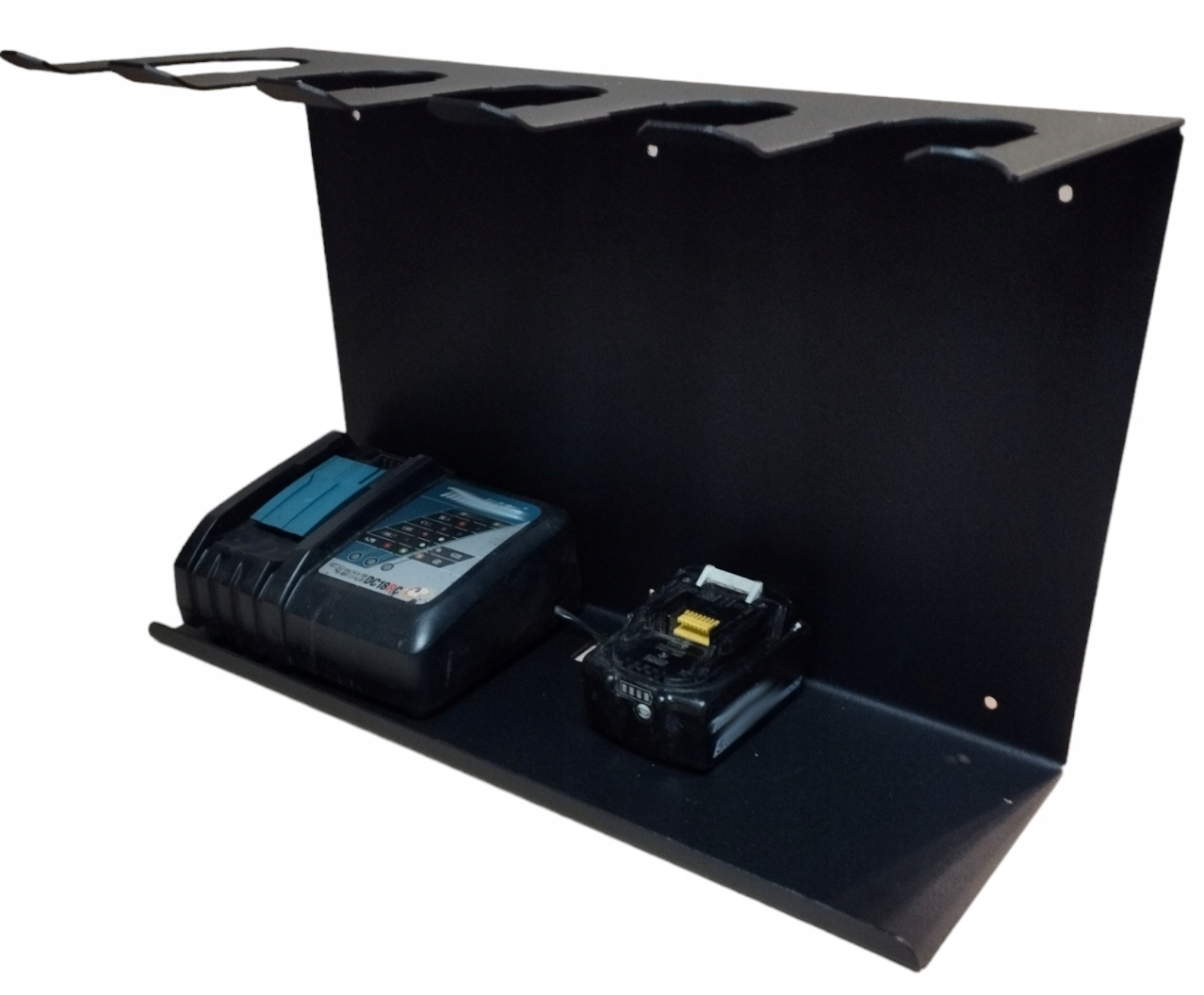 Wieszak na elektronarzędzia na 5szt scienny Długość 49 cm