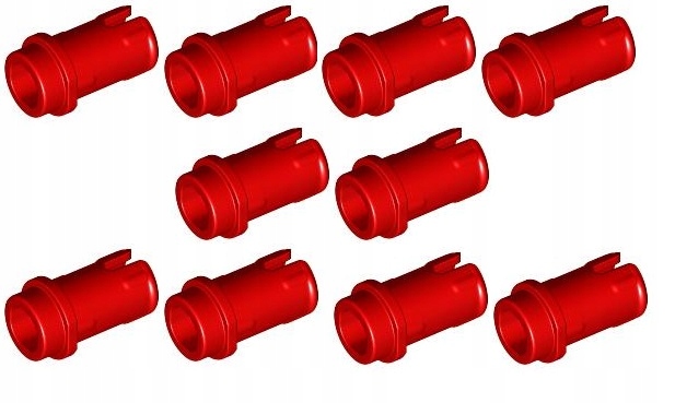 

Lego Technic Pin 1/2 89678 4274 czerwony 10 szt